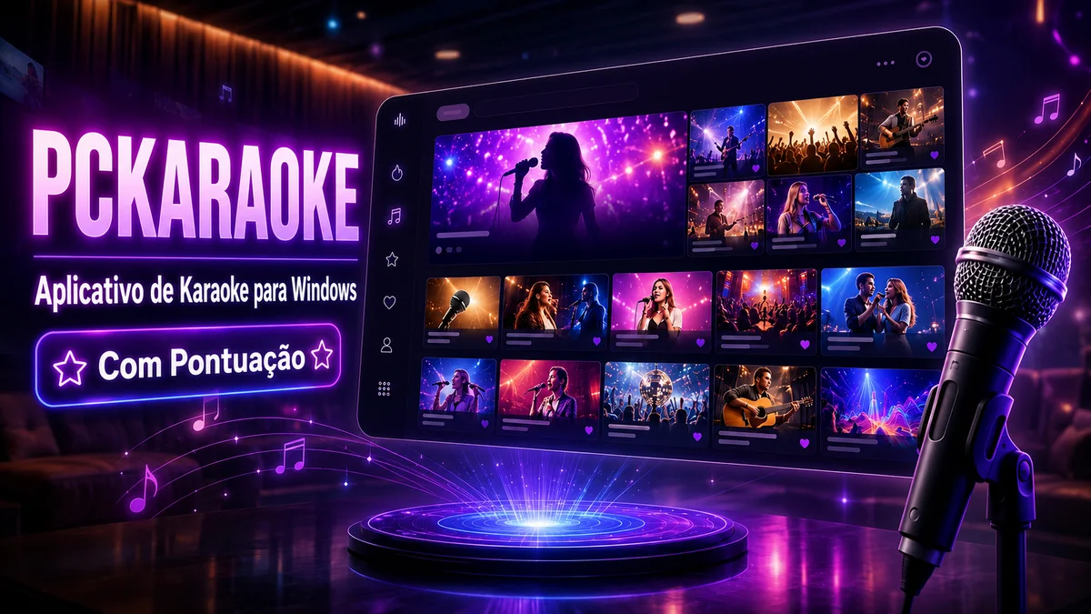 PCKaraoke, aplicativo de karaokê para Windows com pontuação